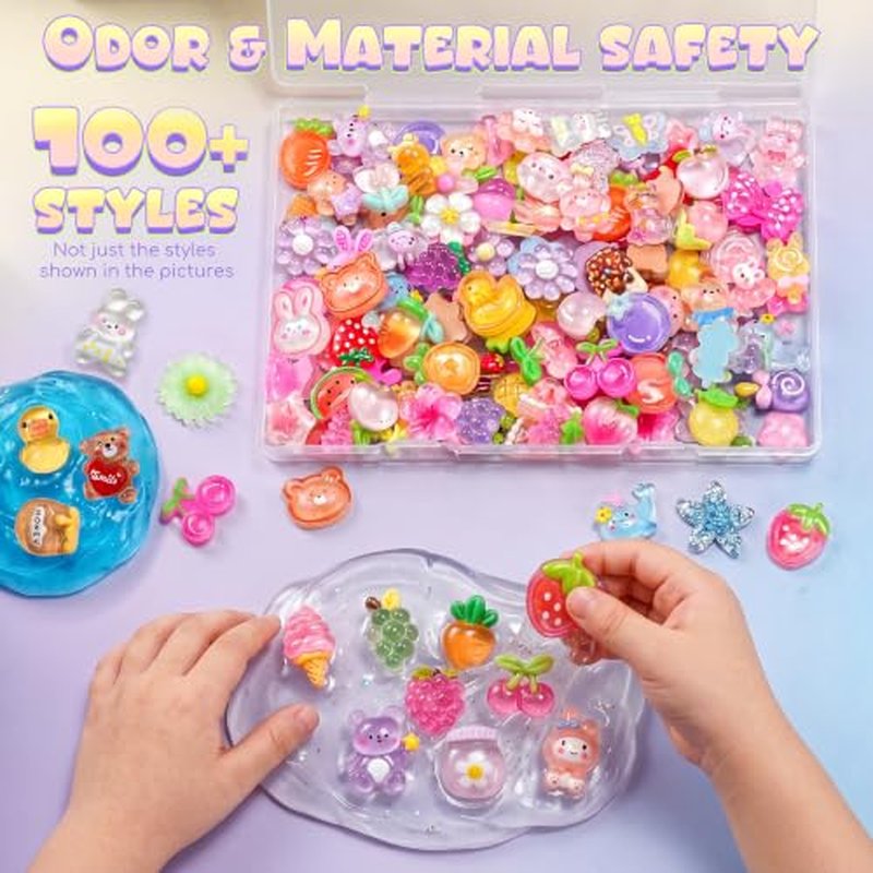 48-Color Bedazzling Kit with 100 Reusable Resin Charms