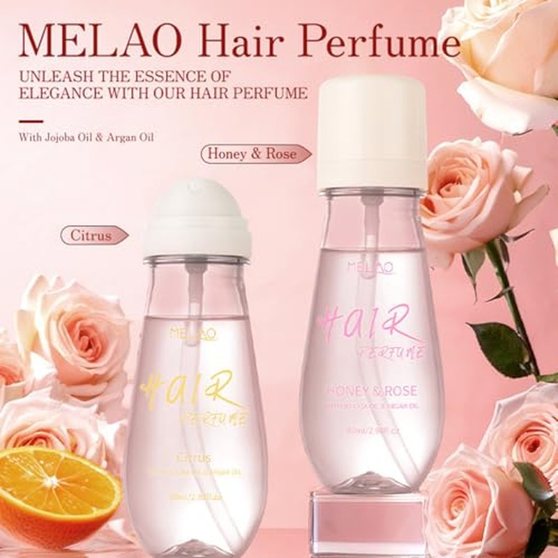Honey & Rose Hair Perfume with Jojoba & Argan Oil - 2.98 Fl Oz