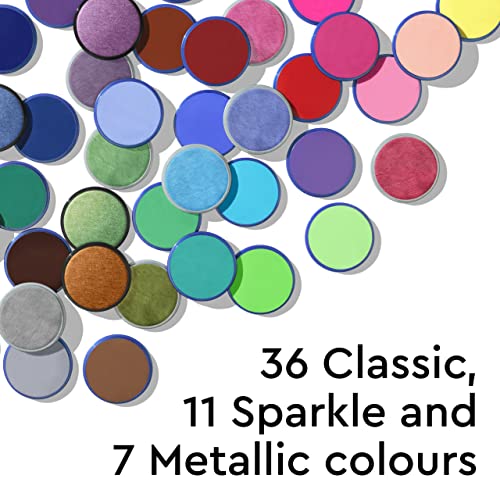 Snazaroo Classic Face Paint Black 18.8g Water-Based