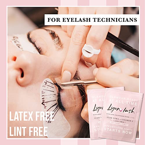 100 Pairs Eyelash Extension Under Eye Gel Pads, Lint Free
