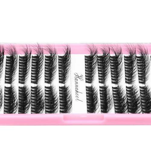 50D Cluster Lashes Extensions 8-16mm Mixed Lengths Wispy