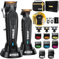 Professional Cordless Hair Clipper & Trimmer Set for Men