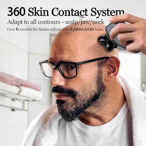 3-Pack Pro 5 Replacement Blade Refills for Freebirds Bald Head Shavers, Shaver Replacement Head for a Close and Smooth Shaving Experience