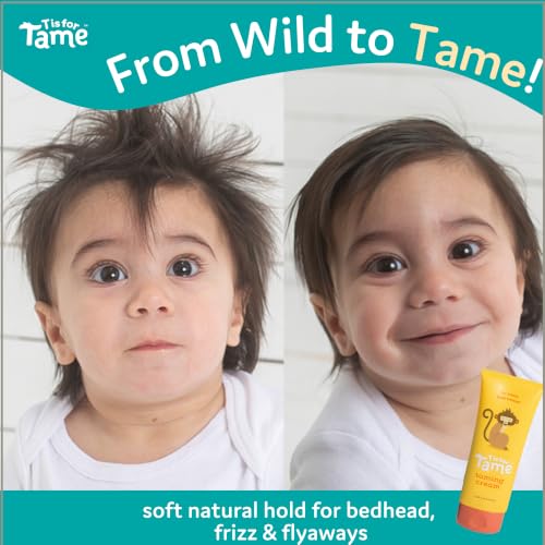 T is for Tame Kids' Hair Taming Cream - Frizz & Flyaway Control