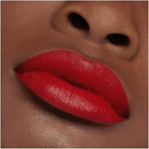 Illamasqua Antimatter Semi-Matte Lipstick, Midnight - Rich Red - Vegan