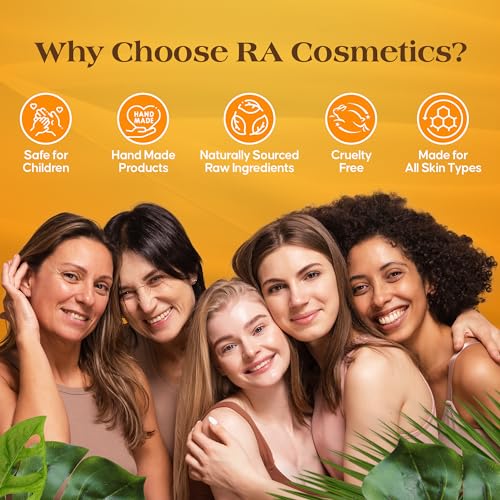 RA COSMETICS Shea Butter Body Lotion with Cucumber Melon & Jojoba Oil Hand & Body Moisturizer with Vitamin E 6 oz