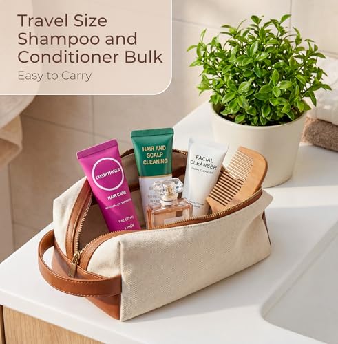 Zhjianup 1 Fl Oz Travel Shampoo & Conditioner Set - Bulk Pack of 20