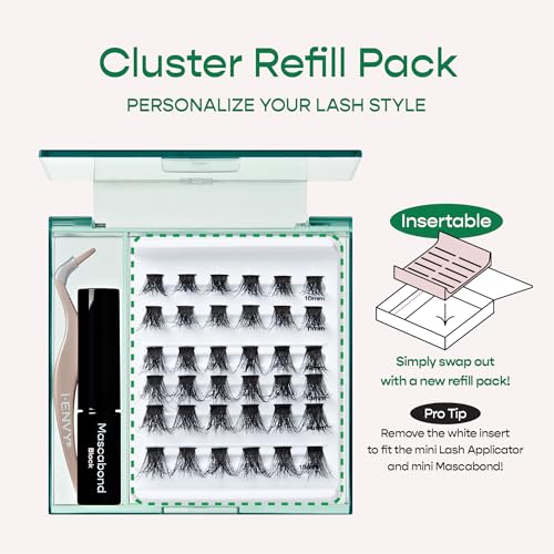 i•ENVY Cluster Lash Refill 10-15MM Dramatic #18