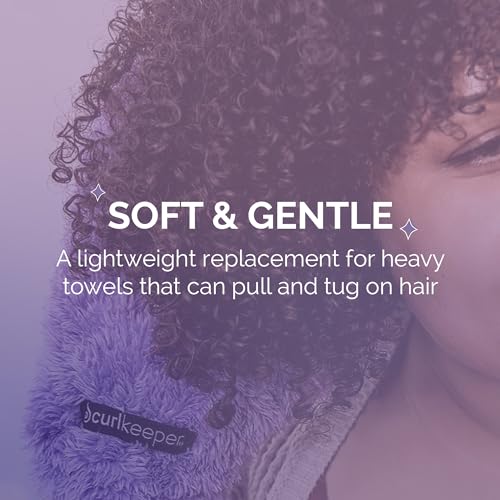 Curl Keeper Quick-Dry Styling Gloves - Microfiber Hair Towel