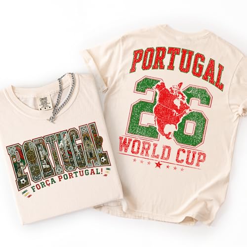 Portugal 2026 World Cup Soccer Fan T-Shirt