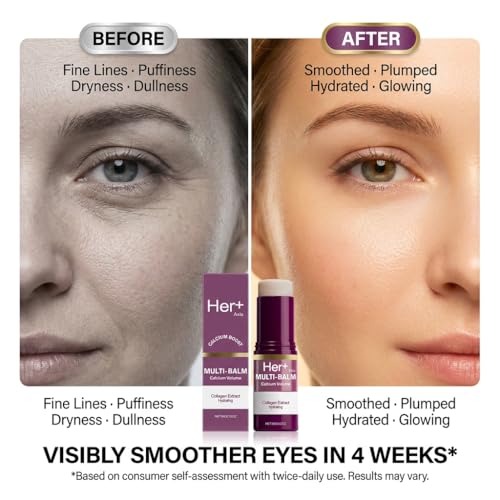 Her+ Anti-Wrinkle Calcium Balm Stick | Eye & Face Moisturizer
