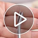 Eyebrow Trimming Scissors with Comb - Professional Grooming Kit, Stainless Steel