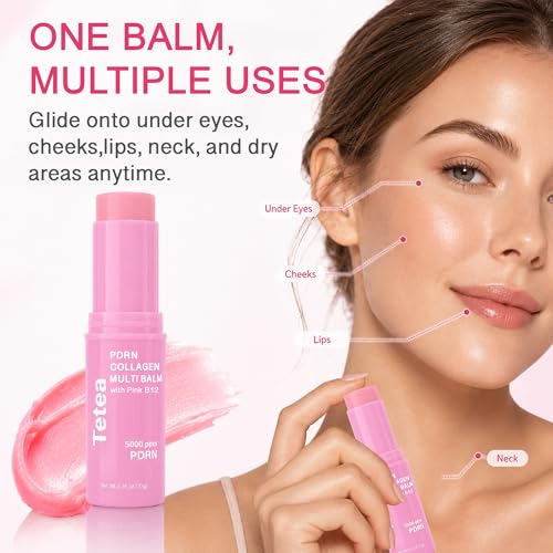 PDRN Collagen Eye Patches & Multi Balm Stick Set