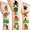 96 PCS Bigfoot Temporary Tattoos for Kids Party Favors