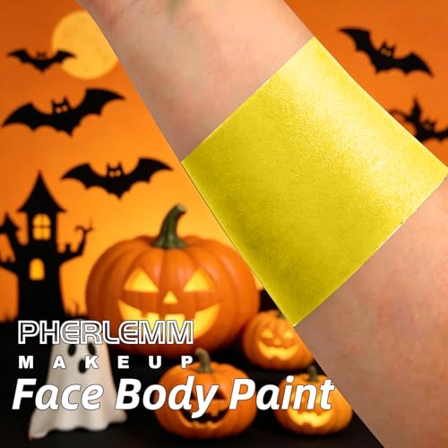 Yellow Face Paint Stick - Waterproof, Smudgeproof, High Pigment