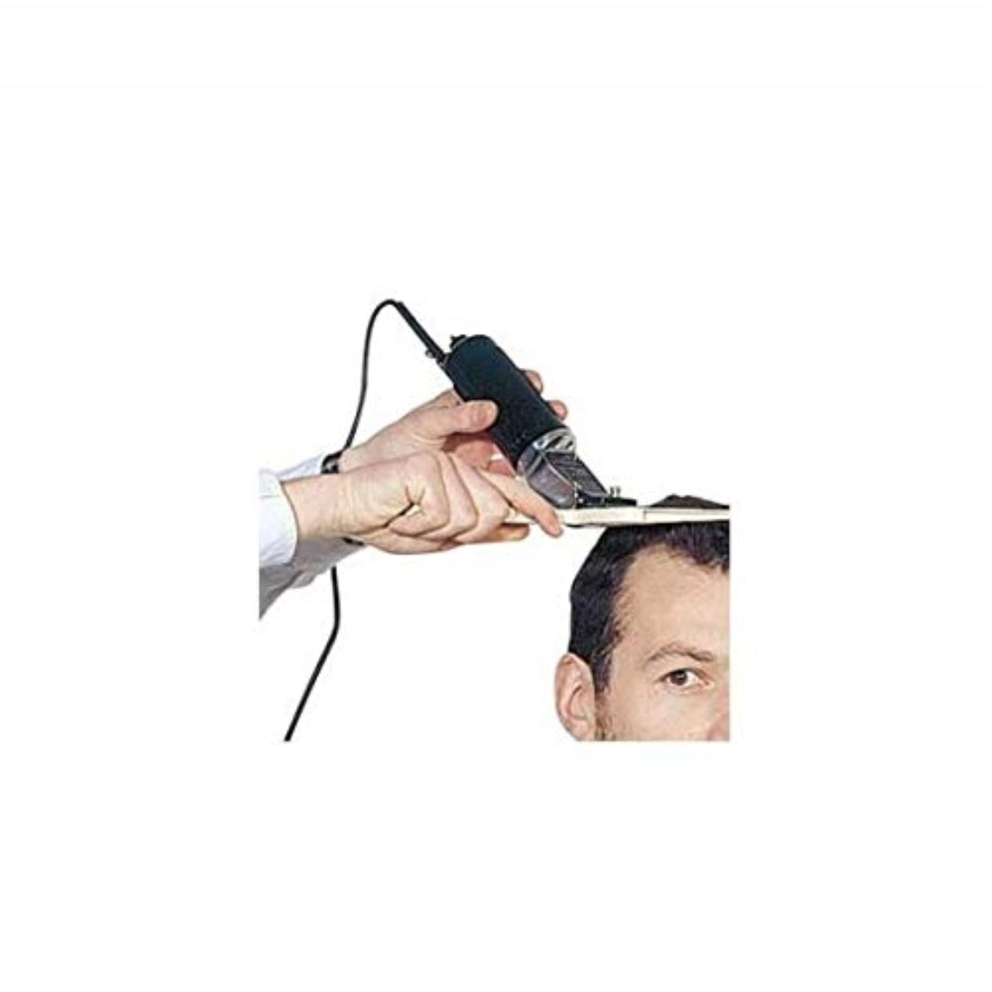 Brian Drumm Flattopper, Machine Comb, White