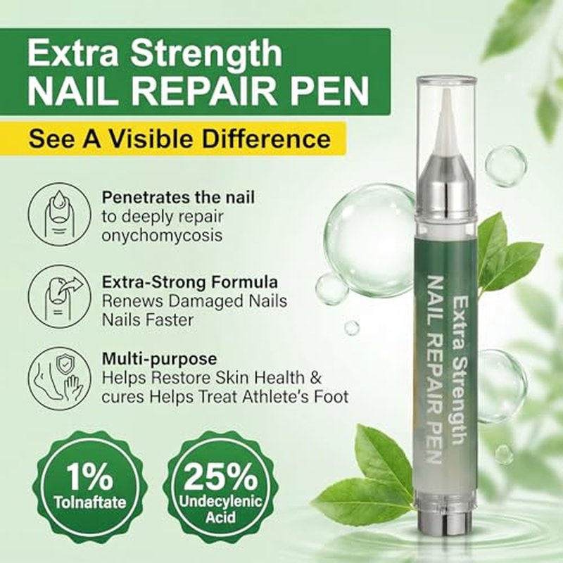 Toenail Treatment Pen 3-Pack, 16ml, 25% Undecylenic Acid
