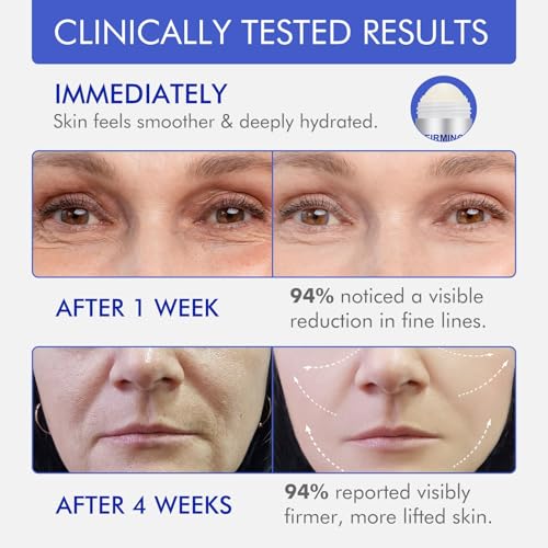 Advanced-Retinol Firming Serum Stick, 3-in-1 Face Firming Stick for Women, Smooth,Tighten and Firm Face,Neck & Jawline, Reduces Wrinkles, Hydrates & Nourishes Skin (1.0 OZ)