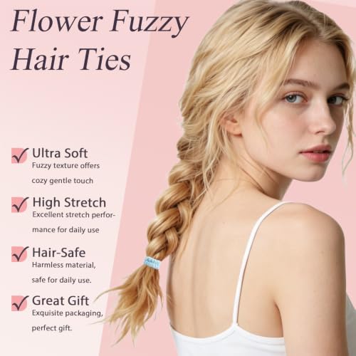 100 Soft Infant Hair Bands - Stretchy Ponytail Holders for Kids