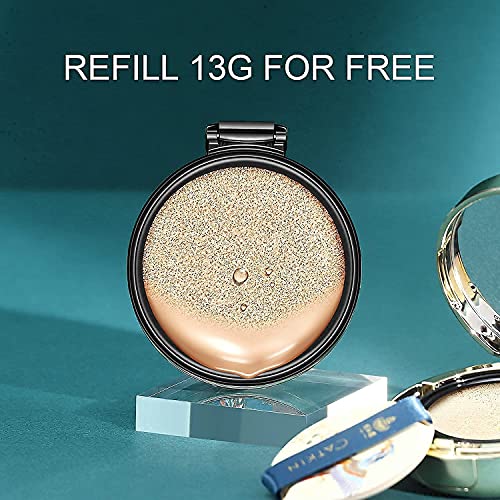 CATKIN 2Pcs Makeup Set Includes BB Cream Air Cushion Foundation C01 and Eyeshadow Palette C08