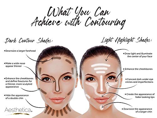 Aesthetica Cream Contour & Highlighting Kit - 6 Shades