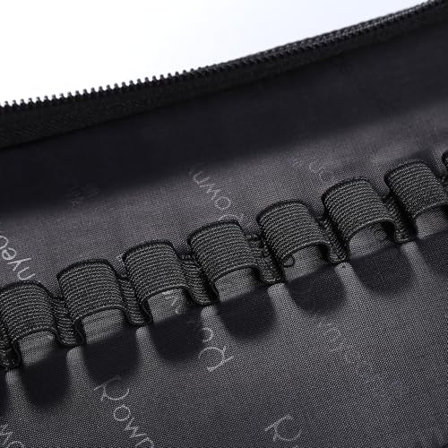 ROWNYEON Lipstick Organizer Case Lipstick Holder Portable Lipstick Bag Travel Makeup Bag Cosmetic Case Large Capacity Lipstick Carrying Case Makeup Artist Lip Gloss Storage Bag