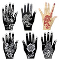 Henna Tattoo Stencil Kit - 6 Sheets Reusable PVC Templates