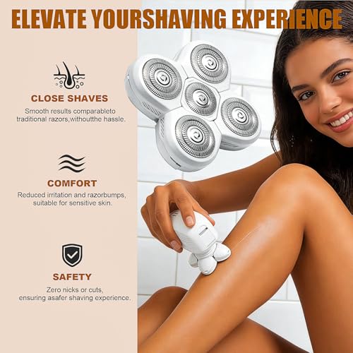 White Head Shavers for Freebird FlexSeries Women’s Razor Replacement Blades - 2 Pack
