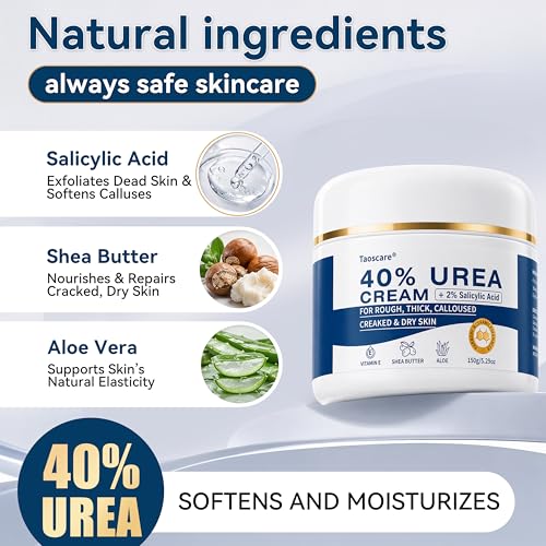 40% Urea Cream with 2% Salicylic Acid - Intensive Repair Foot & Hand Cream