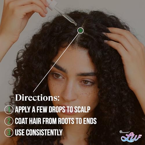 LIV Scalp Nourishing Oil - Lightweight Hair Growth & Itch Relief