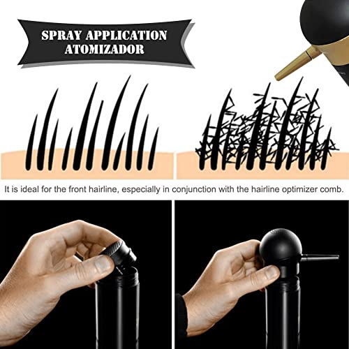 Hair Fibers Spray Applicator, Hair fiber applicator pump, Spray Nozzle for Hair Fibers to Instantly Thicken Hair Loss Concealer Tool,Hair Thickening Tools