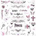 Y2K Temporary Tattoos - 3 Sheets Waterproof Fake Tats