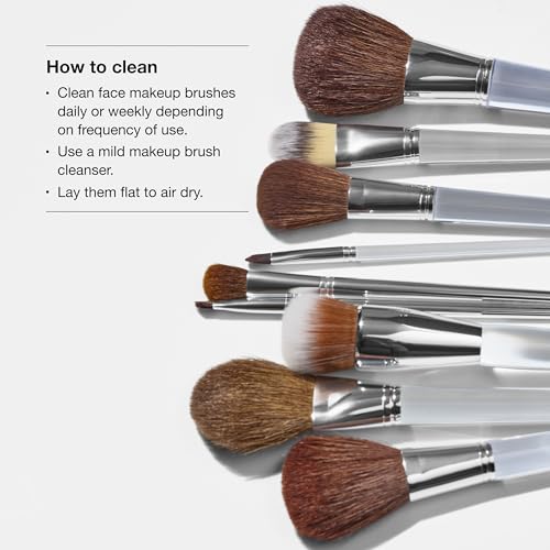 Clinique Foundation Blending Brush for Liquid Foundation, Powder Foundation, and Cream Foundation | Buildable Coverage