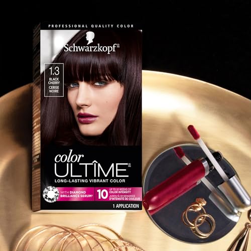 Schwarzkopf Color Ultime 1.3 Black Cherry Permanent Hair Dye