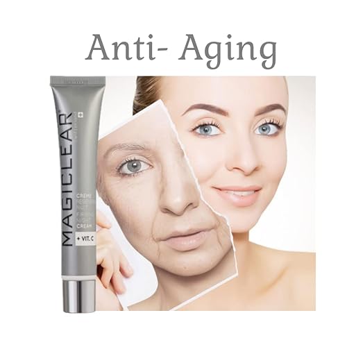 Luxury Skin Care Anti-Aging Night cream Daily Face Moisturizer with Madecassoside, Vitamin C, E, for Dark Spots with Niacinamide Swiss brand 1.76