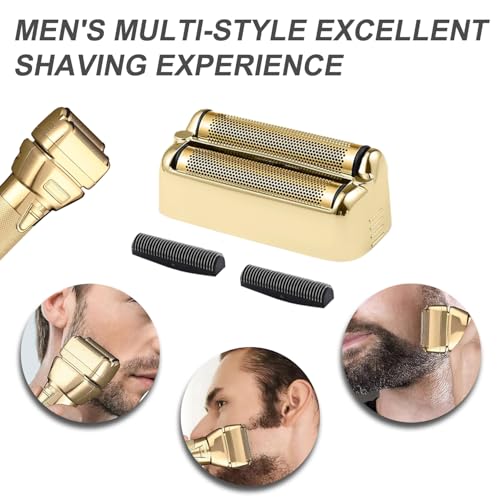 TRAH Replacement Foil and Cutter for BaBylissPRO FXONE Black/1 Pack - Hypoallergenic Shaver Head