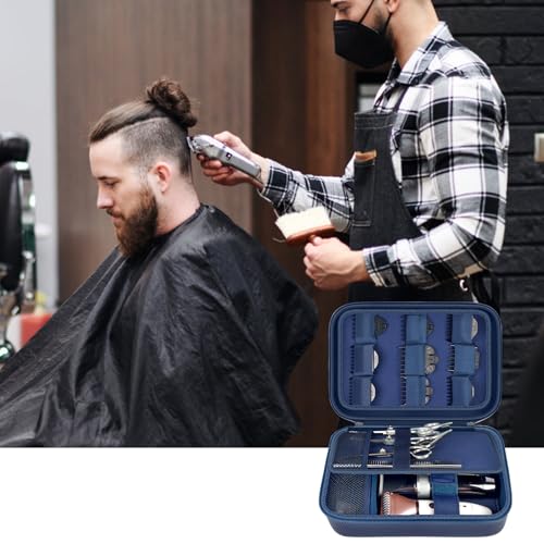 Barber Clippers Storage Bag - Portable Organizer for Hair Clipper Kit