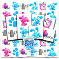 Blue's Clues Temporary Tattoos, 72 Pc Party Favors Bundle