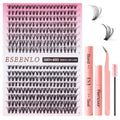 DIY Lash Extension Kit 320pcs 9-16mm Clusters with Bond