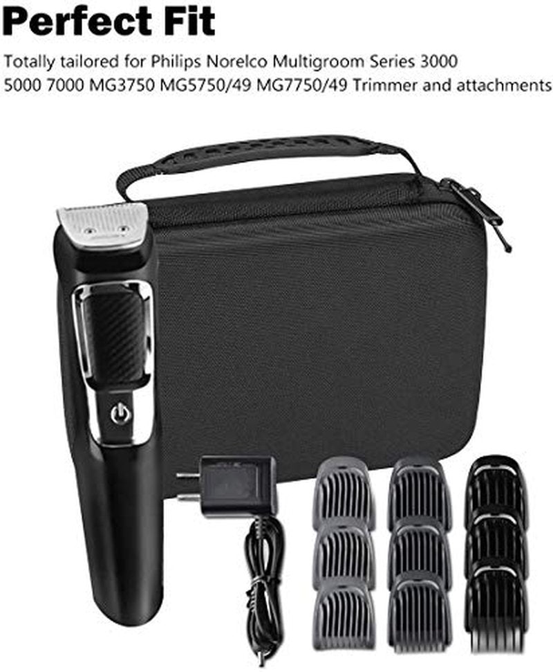 ProCase Hard Travel Case for Norelco Multigroom Series 3000-7000