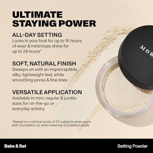 Morphe Bake & Set Translucent Setting Powder 0.09oz