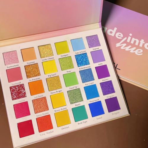 Grospe 30 Color Rainbow Eyeshadow Palette - Waterproof