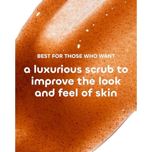 Seaweed Bath Co. Detox Body Scrub - Rosemary Mint - Exfoliating Skin Scrub Removes Dead Skin & Impurities - With French Sea Clay, Coffee Bean Extract - Vegan, Paraben & Sulfate Free - 6 oz
