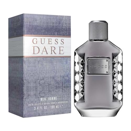 GUESS Dare Eau De Toilette for Men - Long-Lasting Cologne, 3.4 oz