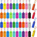 Tudomro 40 Pack Lipstick Keychain Holder with Clip Colorful Portable Lip Balm Holder Keychain for Women(Multicolor Clips)