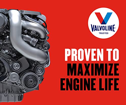 Valvoline High Mileage with MaxLife Technology SAE 20W-50 Synthetic Blend Motor Oil 1 QT