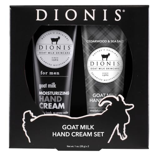 Dionis Goat Milk Hand Cream - Moisturizing Lotion for Dry Skin 1 oz