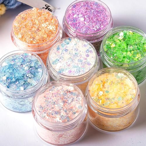 4 Pack 1 Oz Small Plastic Jars with White Lids - Refillable Cosmetic Containers
