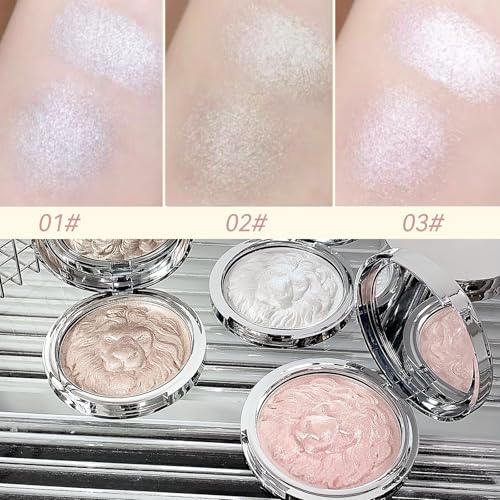 K'APEINE Highlighter Palette - Waterproof Shimmer Glow Trio
