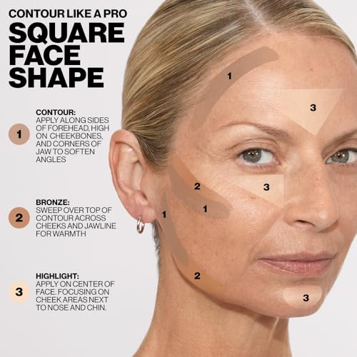 Smashbox Contour Palette - Sculpt & Glow with 3 Blendable Powders